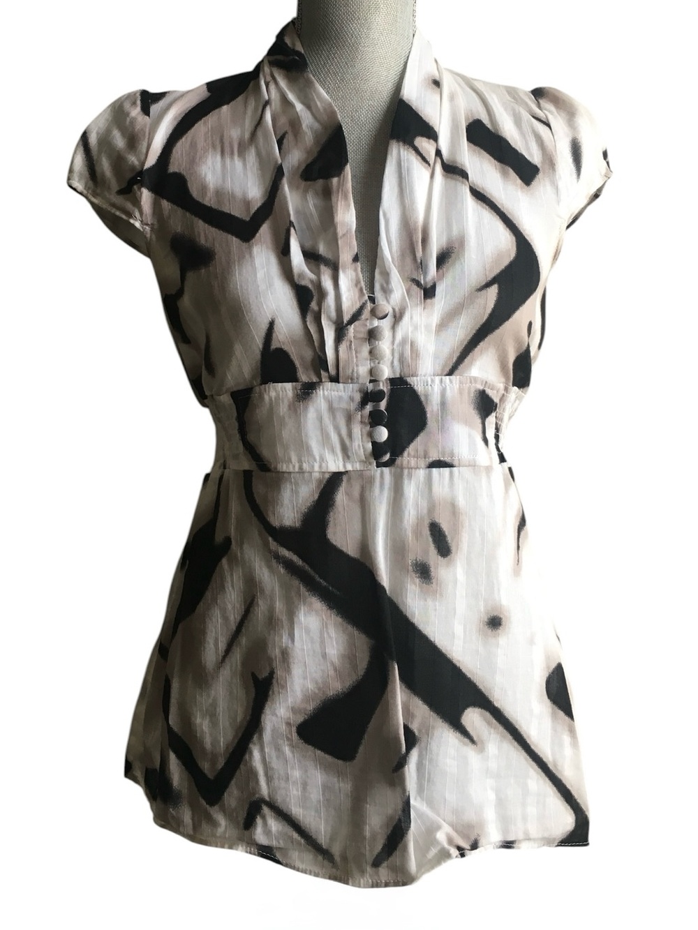 BCBGMaxazria multi color top